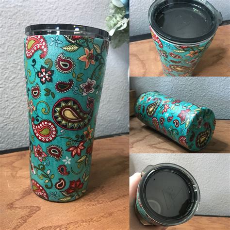 epoxy for fabric to metal|fabric tumbler cup tutorial.